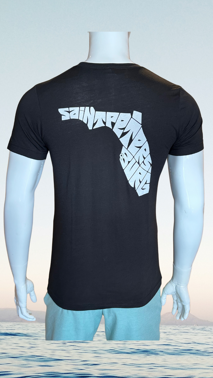 Short Sleeve T-Shirt - Black - GCSS White Saint Petersburg State