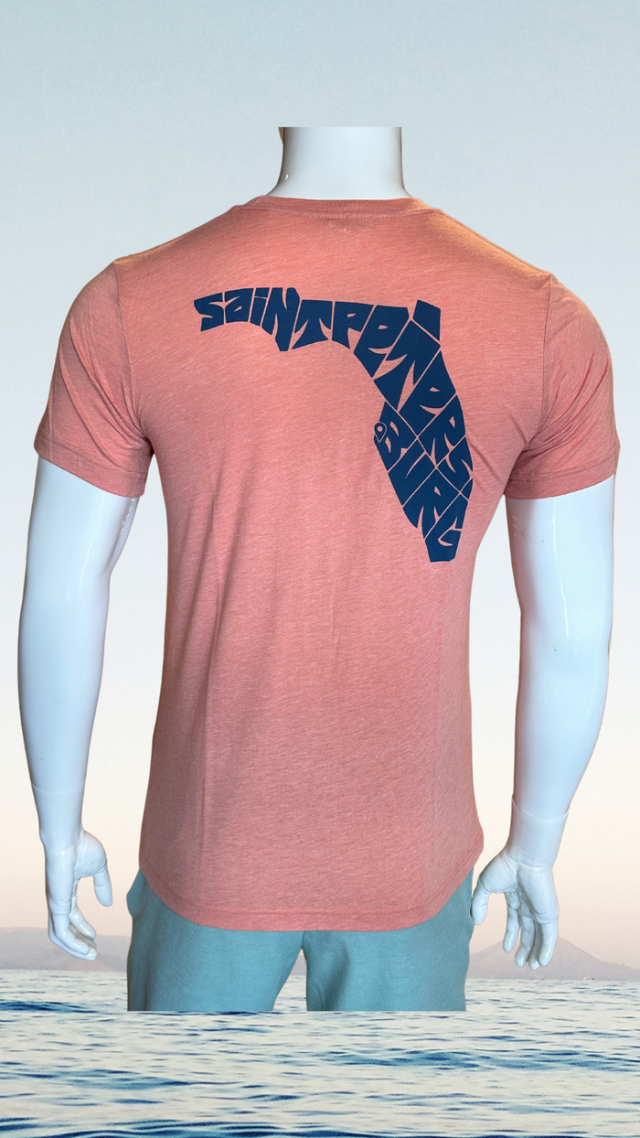 Short Sleeve T-Shirt - Sunset - Blue Saint Petersburg State