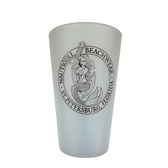 Silicone Pint Cup - Icicle (Frosted White) - NautiGirl Beachwear