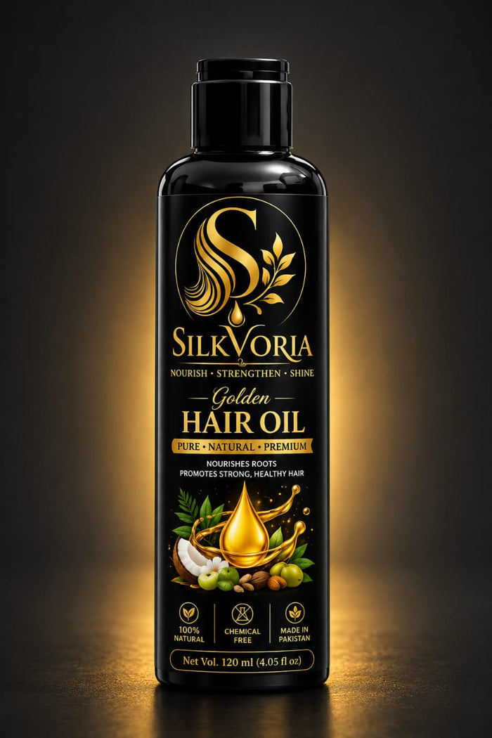 SILKVORIA Golden Hair Oil 120ml
