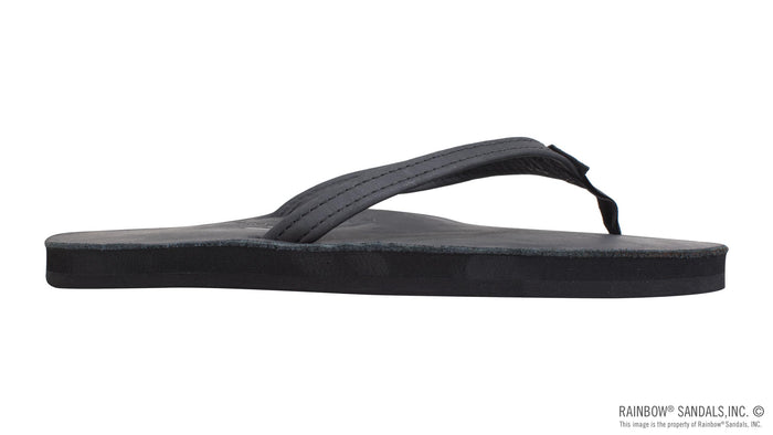 Single Arch Narrow Strap Sandals - Classic Black