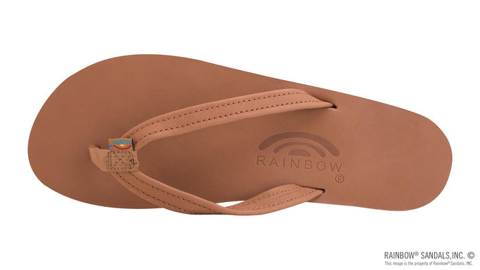 Single Arch Narrow Strap Sandals - Classic Tan