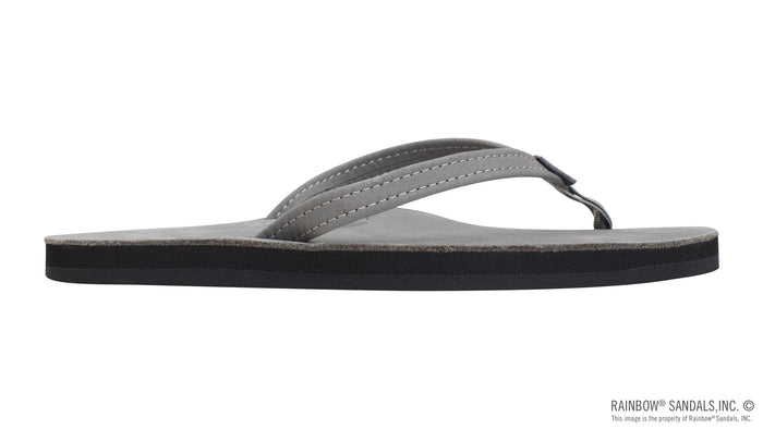 Single Arch Narrow Strap Sandals - Grey