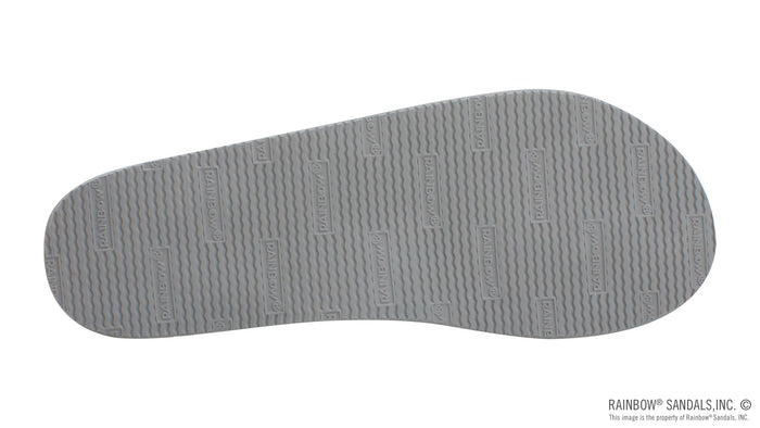 Single Arch Narrow Strap Sandals - Turquoise/Grey