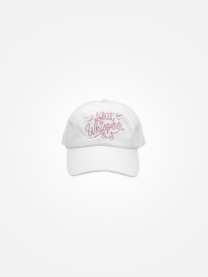 SLUT WHISPERER Script Tits Dad Hat White