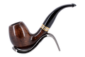 Smoke-King 9mm Brown Beechwood Pipe - Bent