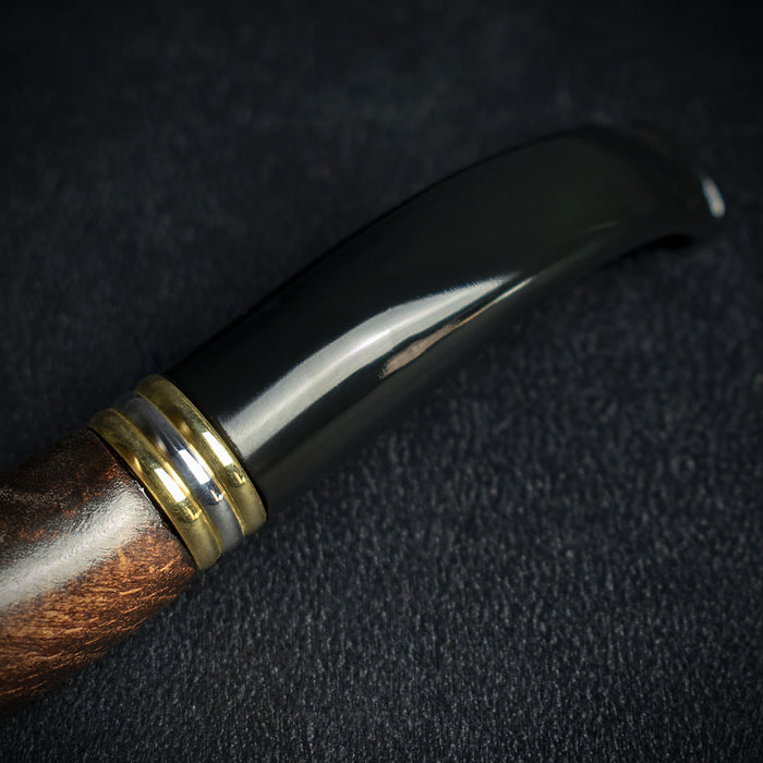 Smoke-King 9mm Brown Beechwood Pipe - Bent