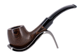 Smoke-King 9mm Brown Wenge Wood Pipe - Bent