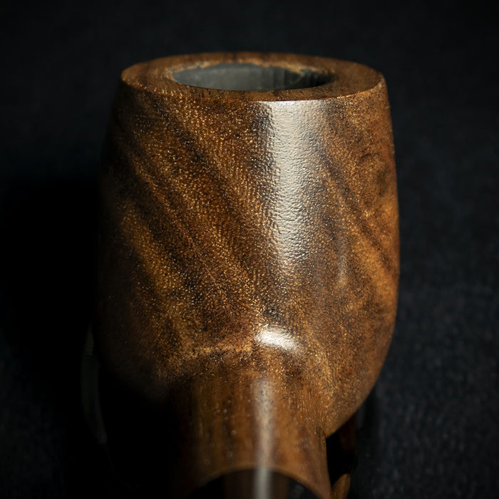 Smoke-King 9mm Cashew Wood Pipe - Straight Billiard