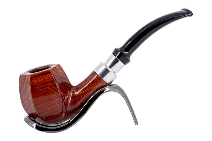Smoke-King 9mm Rosewood Pipe - Bent