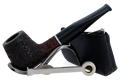 Smoke-King Pipe Smoker's Starter Kit - Black Leather Pouch