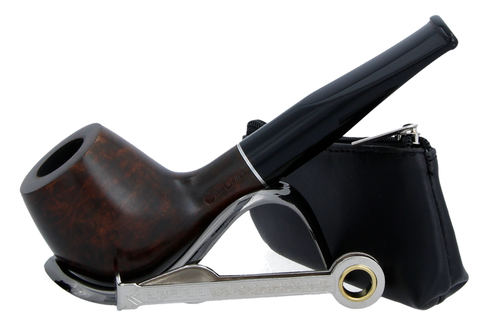 Smoke-King Pipe Smoker's Starter Kit - Straight Briar Pipe