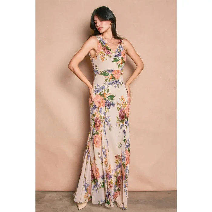 Soft floral dress