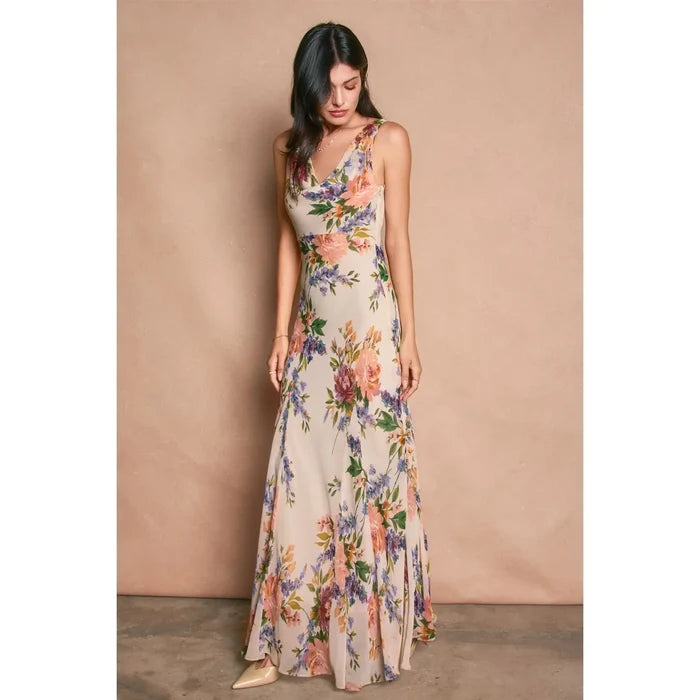 Soft floral dress