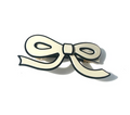 Solar Elipse Acetate Bow Clip