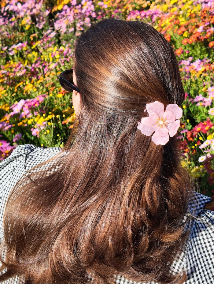 Solar Elipse Poppy Hair Clip