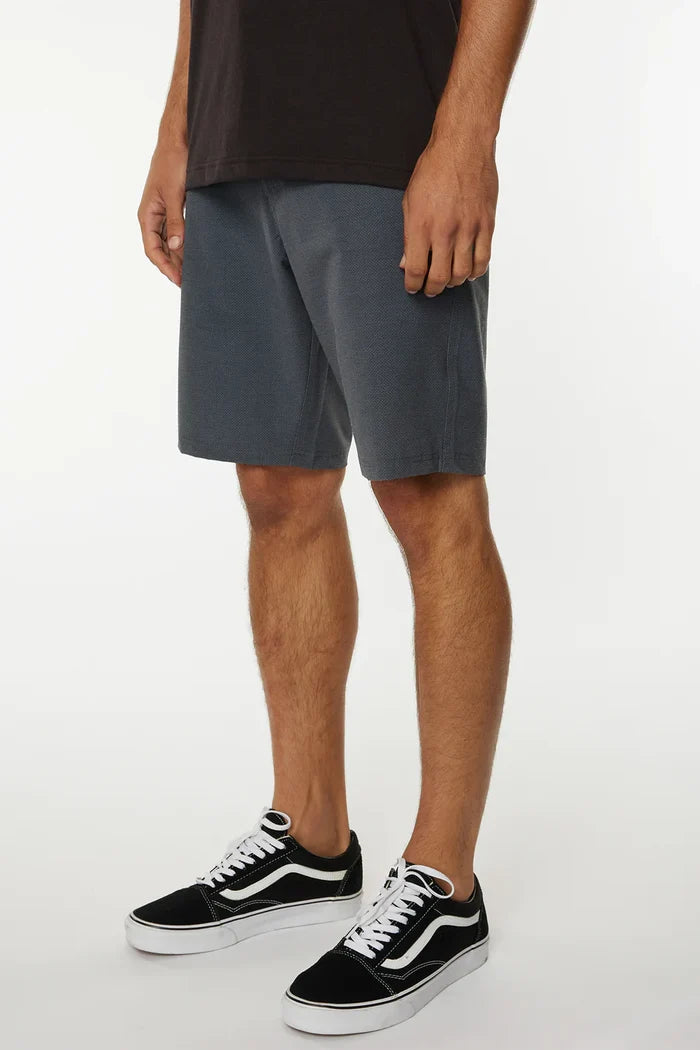 Stockton Print 20" Hybrid Shorts - Graphite
