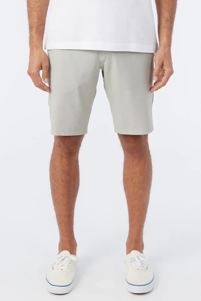 Stockton Print 20" Hybrid Shorts - Khaki