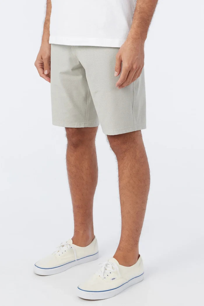 Stockton Print 20" Hybrid Shorts - Khaki