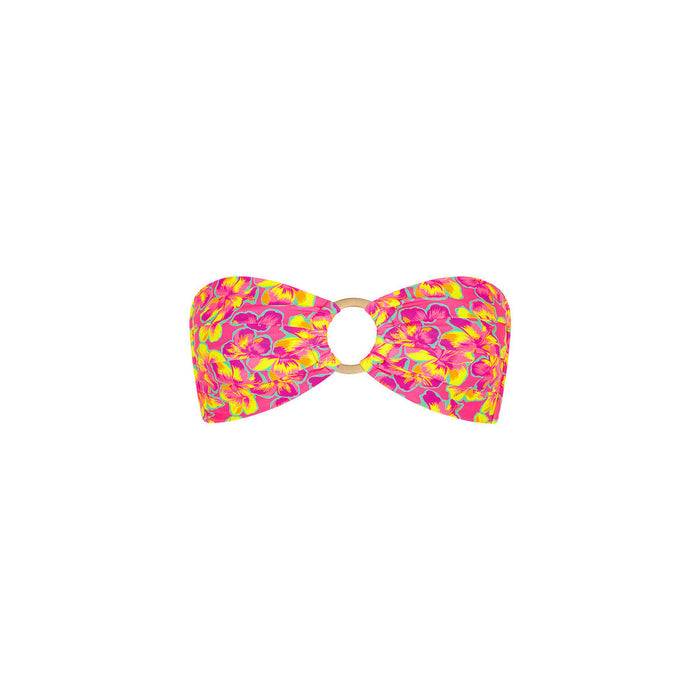 Strapless Bandeau Top - Sun Pop
