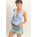 Stripe sailor top