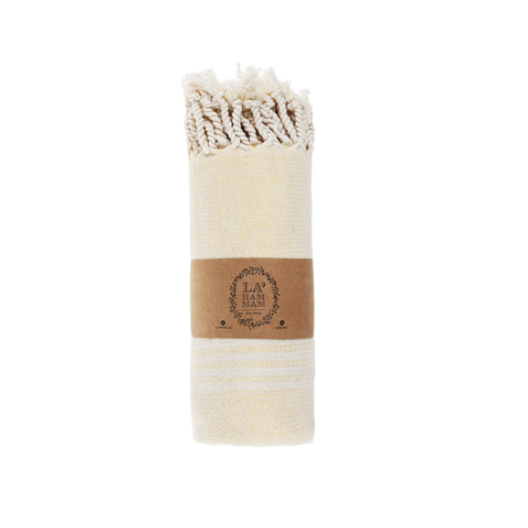 Sultan Turkish Towel - Yellow
