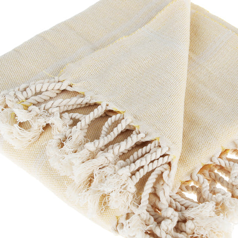 Sultan Turkish Towel - Yellow