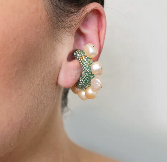Susana Vega Ora Pearled Earcuff