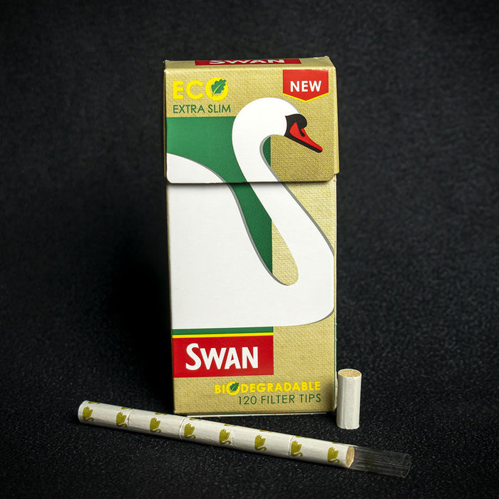 Swan Eco Extra Slim Filter Tips - 20 x 120 Packs (2400)