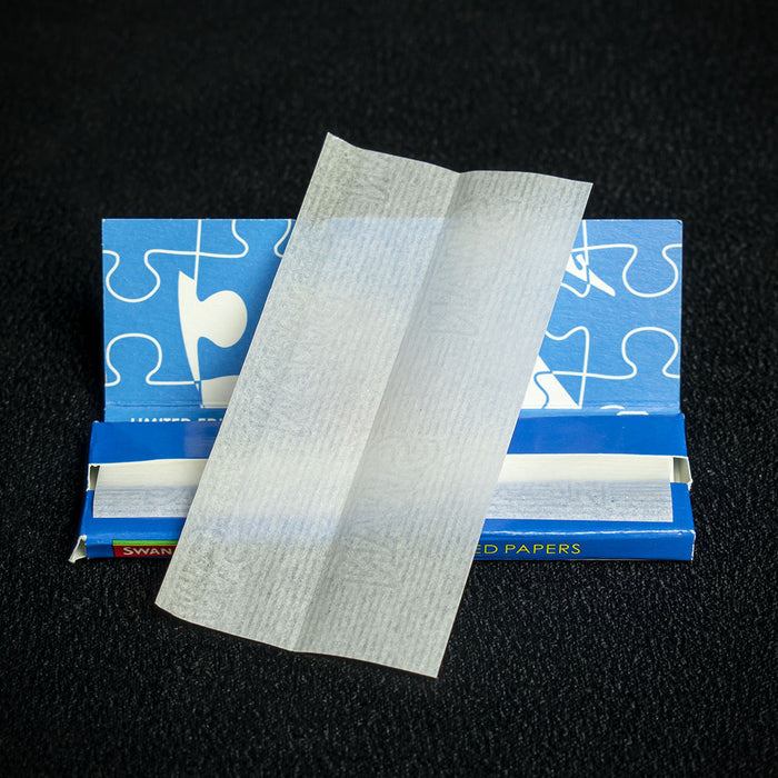 Swan Rolling Papers Regular Blue - Box of 50