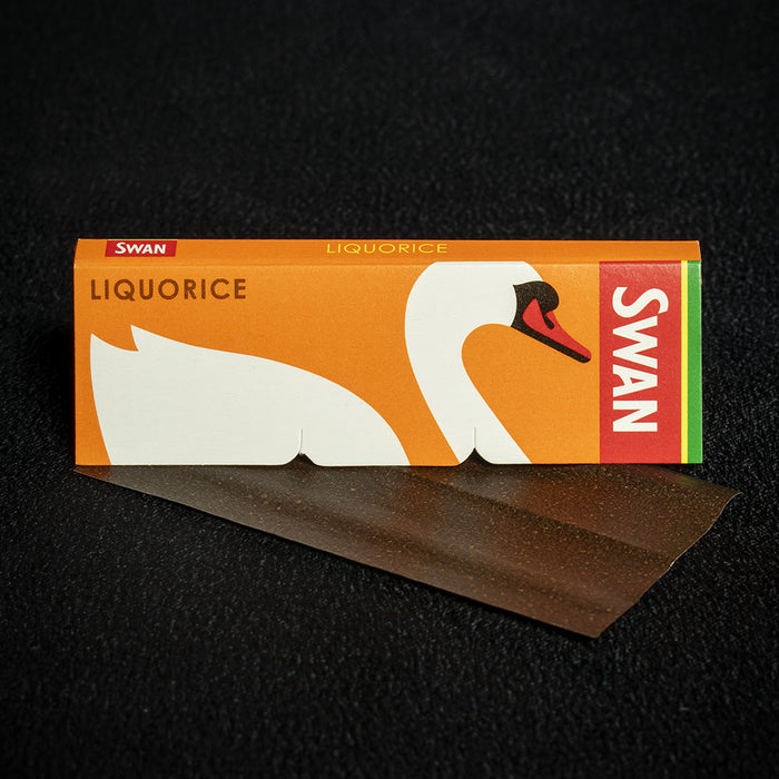 Swan Rolling Papers Regular Liquorice - Box of 50