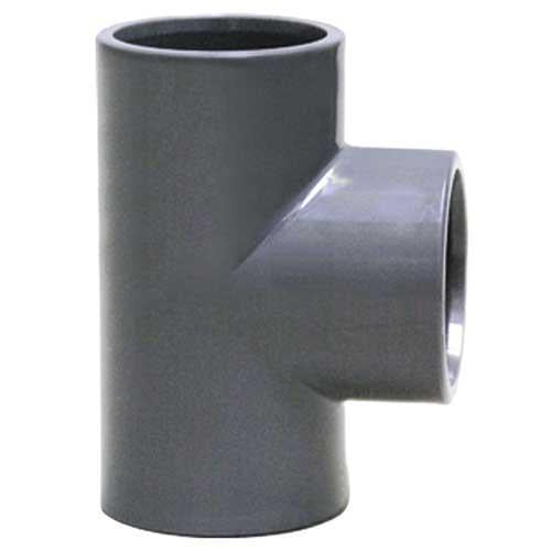 Teu la 90 de grade din PVC 75 mm