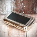 Tobacco Tin Chrome & Black - TTP06