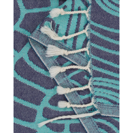 Turkish Towel - Swirl Turtle (Mint)