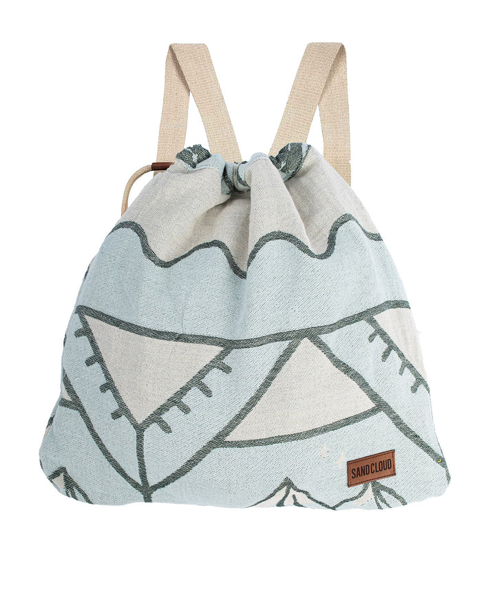 Turkish Towel Bag - Rocky (Ice Blue)