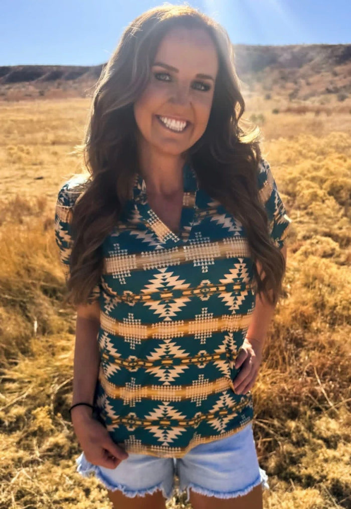 Turquoise twist