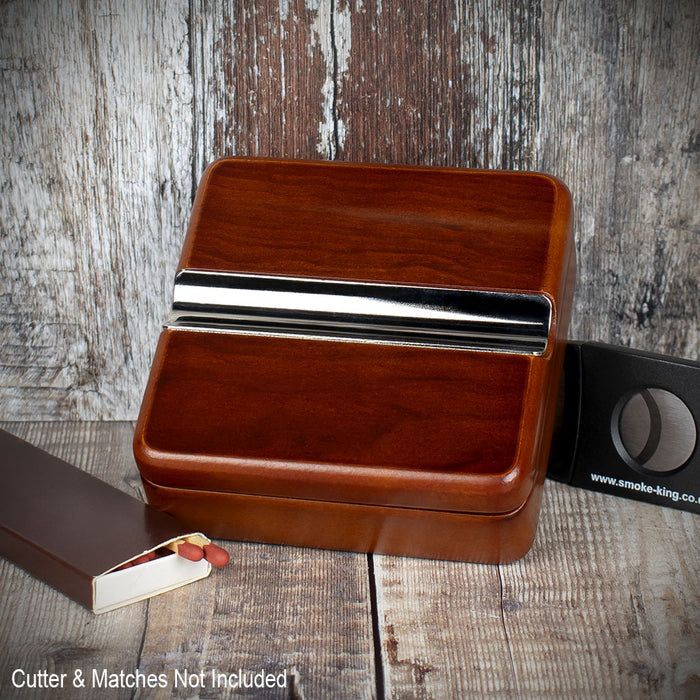 Twist Top Cigar Rest + Ashtray Rosewood