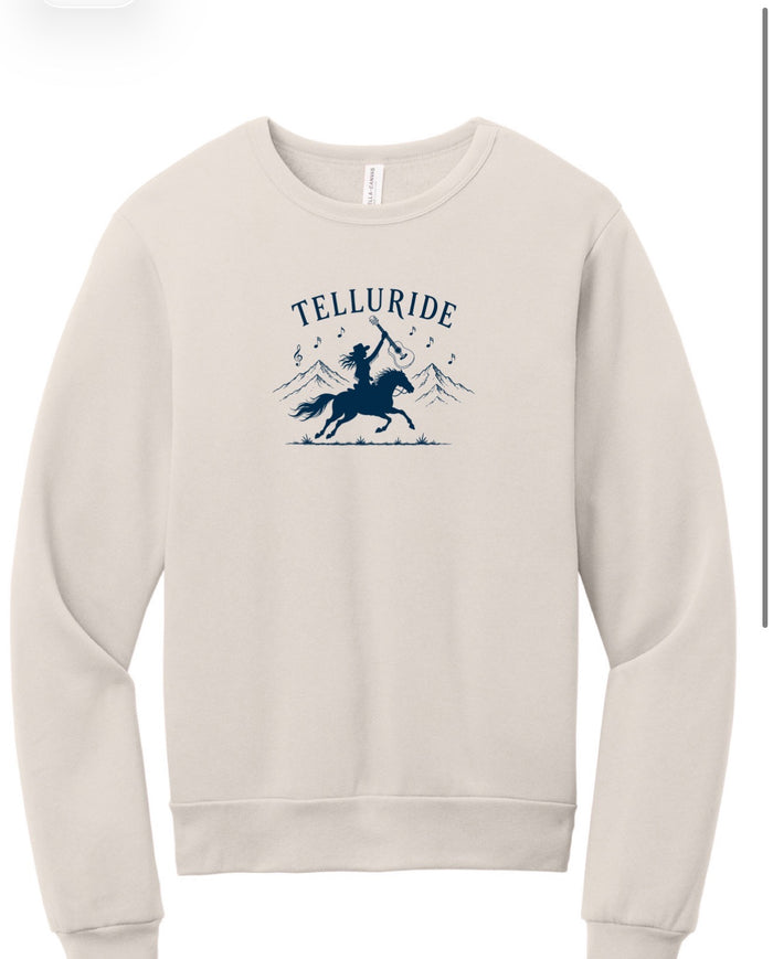 Two Skirts Telluride Blues Sweatshirt