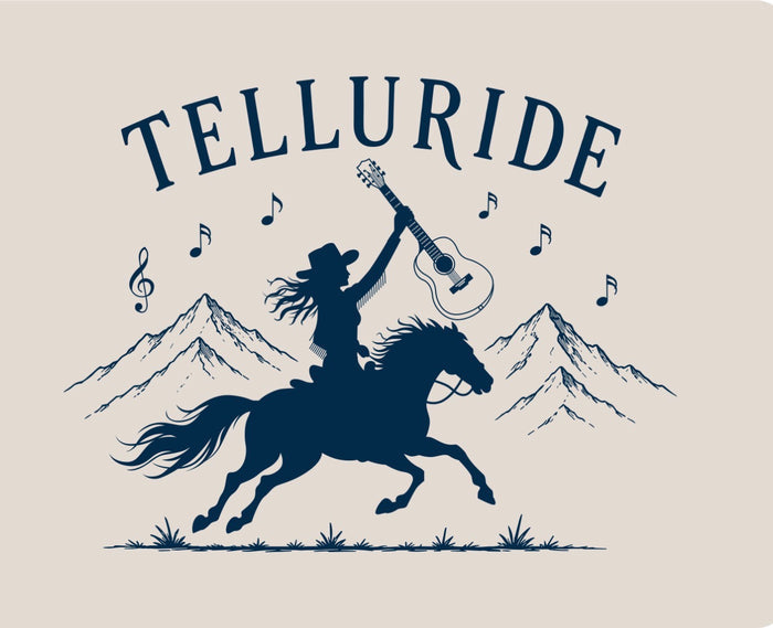 Two Skirts Telluride Blues Sweatshirt