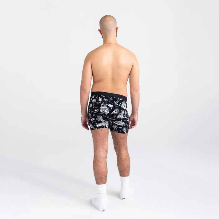 Ultra 5" Boxer Brief - Black Astro Surf and Turf