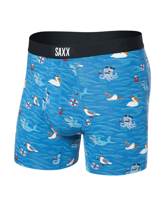 Ultra 5" Boxer Brief - Seas The Day (Lake Blue)