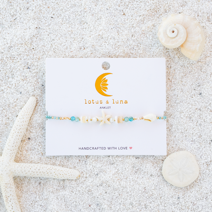 Under The Sea Anklet - Goddess of the Sea