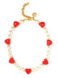 VA Heart to Heart Pearl Necklace