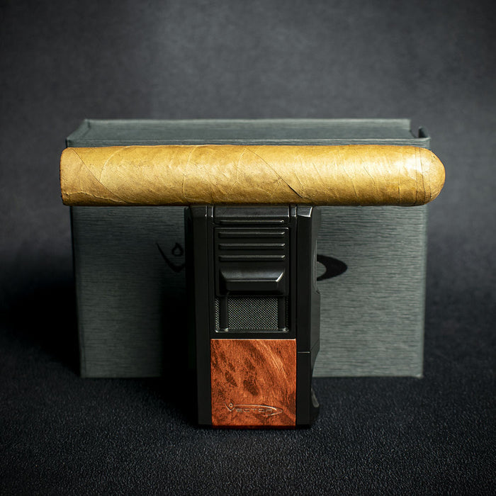 Vector Thor Single Flame with V-cutter - Mahogany Marble