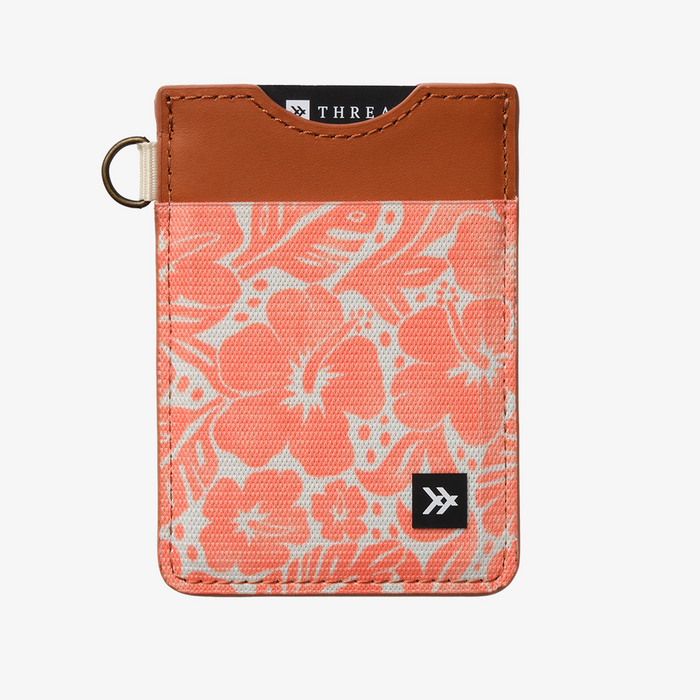 Vertical Wallet - Coral Crush