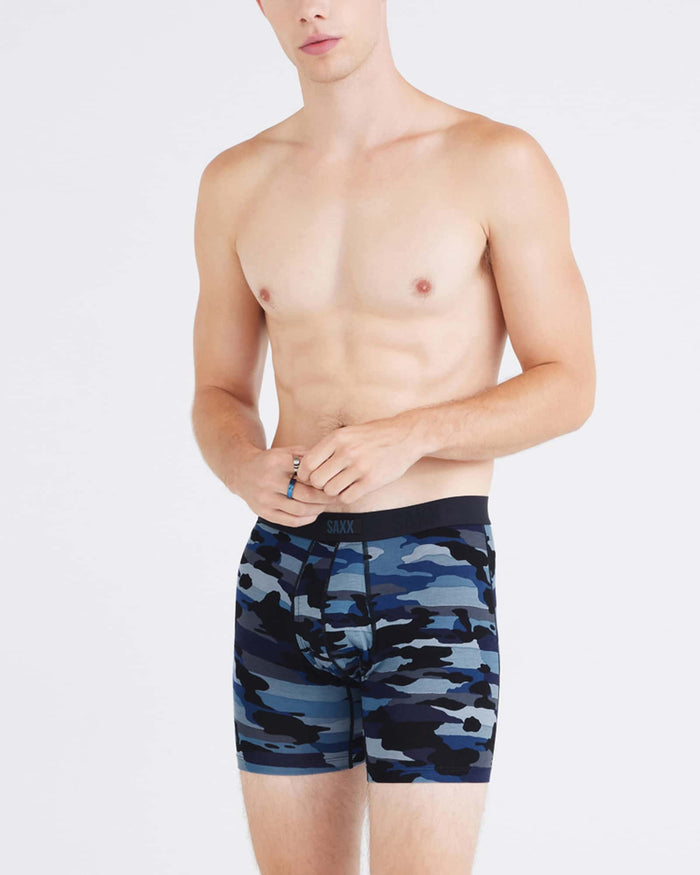 Vibe Xtra 6" Boxer Brief - Cloudbank Camo (Navy)