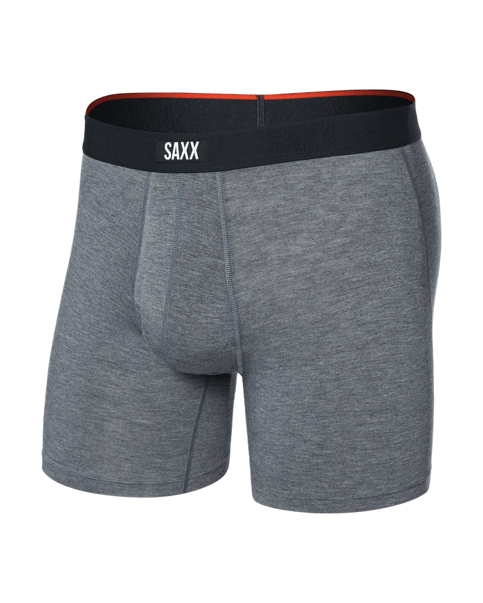 Vibe Xtra 6" Boxer Brief - Dark Grey Heather
