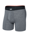 Vibe Xtra 6" Boxer Brief - Dark Grey Heather