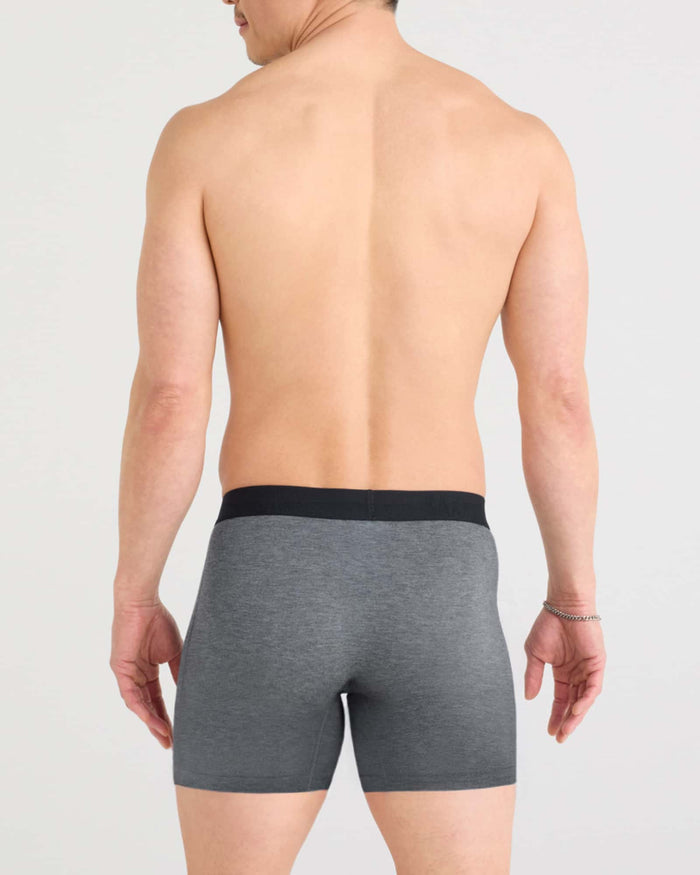 Vibe Xtra 6" Boxer Brief - Dark Grey Heather