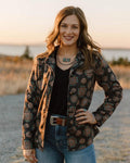 Western bloom blazer